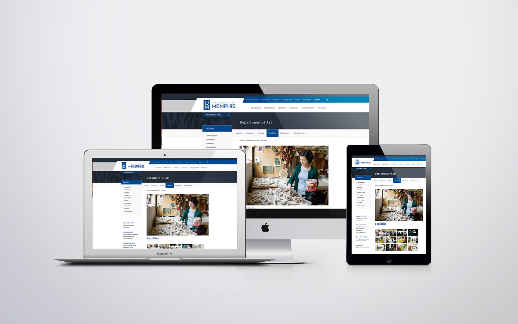 Website Hero Section Mockup